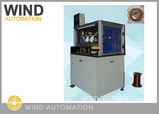Çin Dış rotor armatürü İç statör sarma makinesi 18 kutuplı fırçasız motor için Tedarikçi