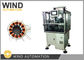 BLDC Motor Statör İğne Dolaşım Makinesi Cam Tasarımı 3 İğne 400PRM Hızlı Girme Tedarikçi