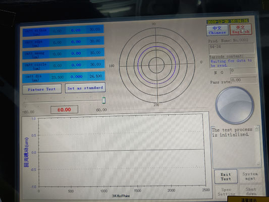 Pürüzsüz DC motor için komutatör yuvarlaklığı elektrikli motor test ekipmanları Tedarikçi