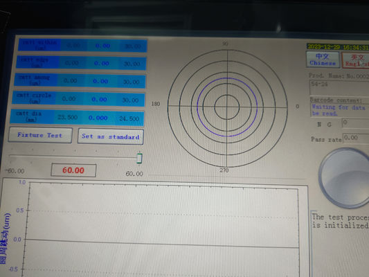 Pürüzsüz DC motor için komutatör yuvarlaklığı elektrikli motor test ekipmanları Tedarikçi