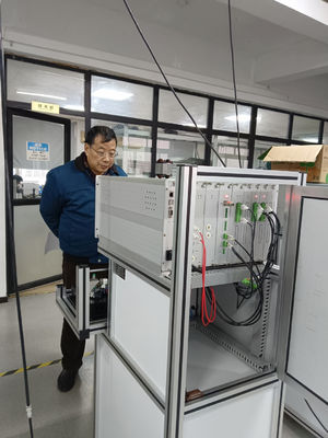 Pnömatik tesisi olan DC Motor Stator Test Makinesi Tedarikçi