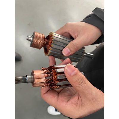 Tam otomatik armatür sarma makinesi Elektronik gergi ile rotor bobin sarma makinesi Tedarikçi