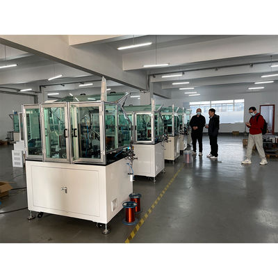 Tam otomatik armatür sarma makinesi Elektronik gergi ile rotor bobin sarma makinesi Tedarikçi