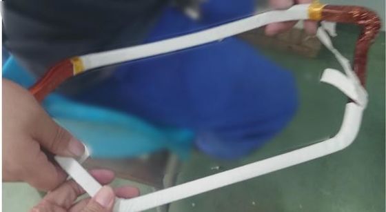 Elektrikli motorların üretimi için bandaj 1 ila 6 kg sabit gerilim bantlama yarı otomatik Tedarikçi