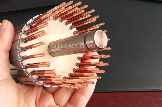 Dairesel Kablo Yapma Makinesi Conformadora De Alambre Dairesel AWG12 AWG7 2 mm'den 4 mm'ye kadar Tedarikçi