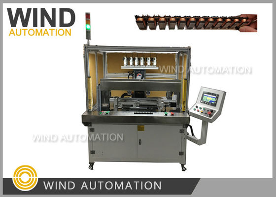 BLDC PMSM ve EV motorları için doğrusal sarma hattı 600RPM Düz Laminasyon Tedarikçi