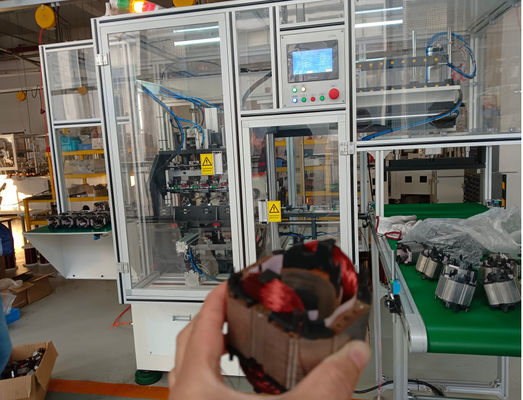 Matkap makinesi motor statör alanları bobin sarma makinesi Tam otomatik Tedarikçi