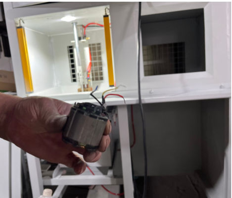 Motor statör bobini sarma için karıştırıcı et öğütücü toz kaplama makinesi Tedarikçi