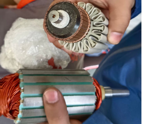 Otomatik Armatür Yuvarlama Makinesi Slotted Komutatör Yok Kanca Eğimli Rotor Tedarikçi