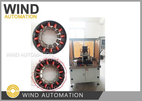 Inslot Outrunner Stator Dolaşma Makinesi Dört Eksenli Servo İğne Dolaştırıcı 7kw Awg18 / Awg38 Tedarikçi