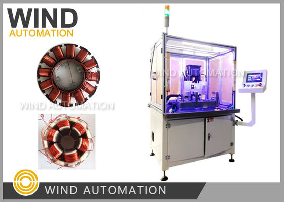 Inslot Outrunner Stator Dolaşma Makinesi Dört Eksenli Servo İğne Dolaştırıcı 7kw Awg18 / Awg38 Tedarikçi