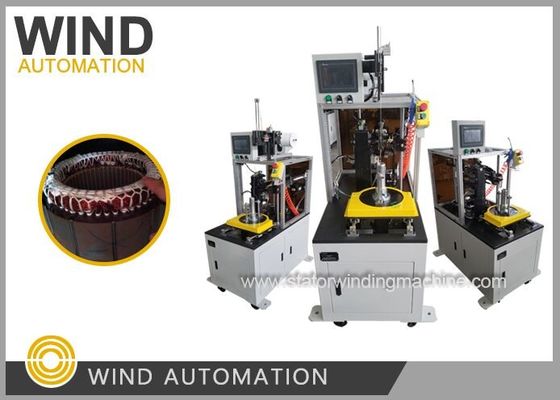 İndüksiyon motoru için statör sarmal tek taraflı bağlama makinesi WIND-100-CL Tedarikçi