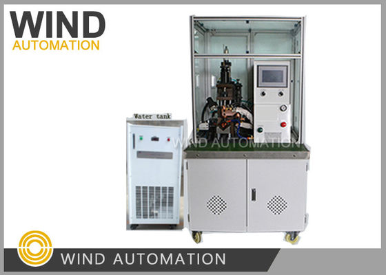 DC güç kaynağı Nokta kaynaklı Armatür komutatörü füzyonu için sıcak yığma makinesi