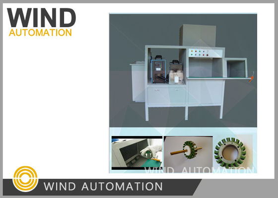 Toz reçine yalıtım sıcak daldırma kaplama makinesi Magneto statör sıvılaştırılmış yatak