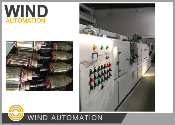 Otomatik Armature Roll ve Dipping Impregnation Varnish İzole Makinesi