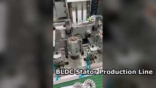 BLDC Stator seri üretim hattı