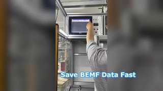 BEMF İstasyonunun test verileri nasıl kaydedilir?